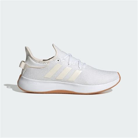 witte cloudfoam sneaker adidas met kant
